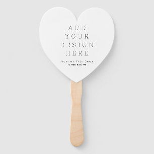 Simple Personalize Hand Fan