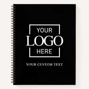 Simple Personalized Business Logo Promotional  Notebook