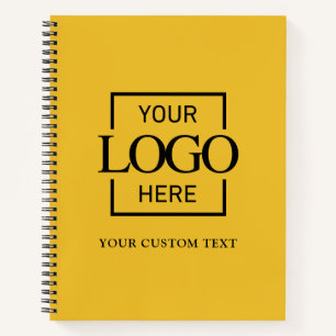 Simple Personalized Business Logo Promotional  Notebook