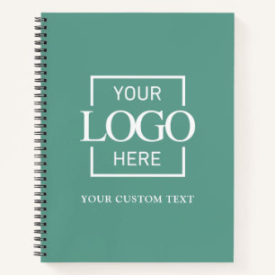 Simple Personalized Business Logo Promotional  Notebook