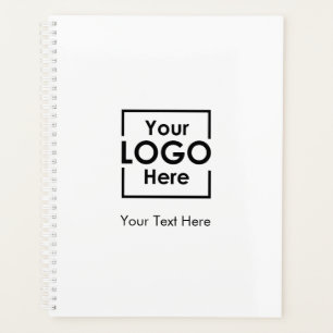 Simple Personalized Business Logo Text Corporate Planner
