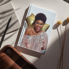 Simple Personalized Create your own Custom Photo Notebook