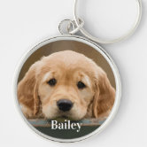 Personalized Pet Photo Dog Lover Keepsake Keychain