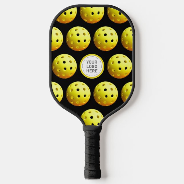 Simple Personalized Logo Pattern Custom Color Pickleball Paddle (Front)