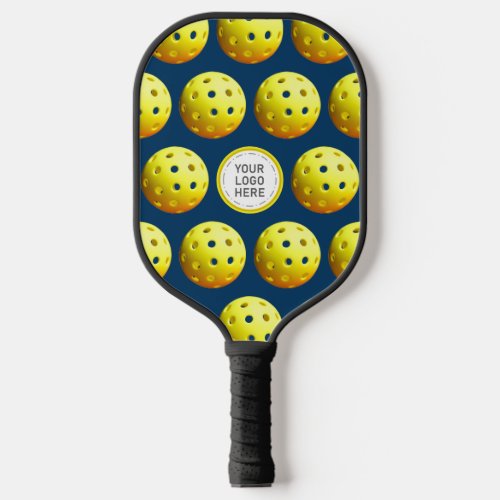 Simple Personalized Logo Pattern Custom Color Pickleball Paddle