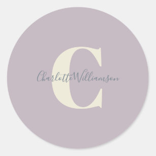 Letter A Purple Initial Sticker Sticker for Sale by stickers by sisters