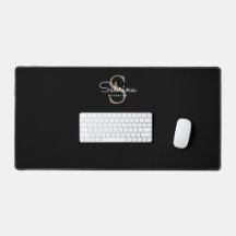 Simple Personalized Script Black