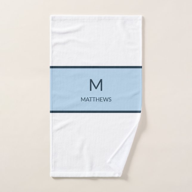 Simple Personalized Sweat Towel (Hand Towel)