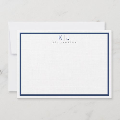 Simple Personalized Thank You Greeting Card