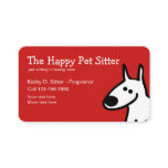 Simple Pet Sitter Design Business Card Simple Pet Sitter Design Business Card
