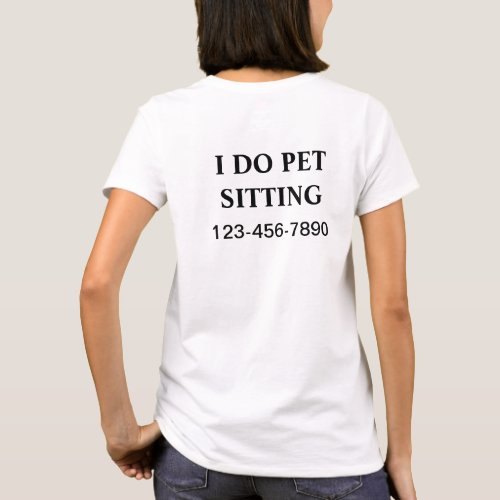 Simple Pet Sitting TShirts