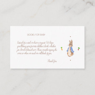 Simple Peter the Rabbit Enclosure Card