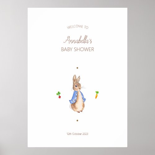 Simple Peter the Rabbit Poster