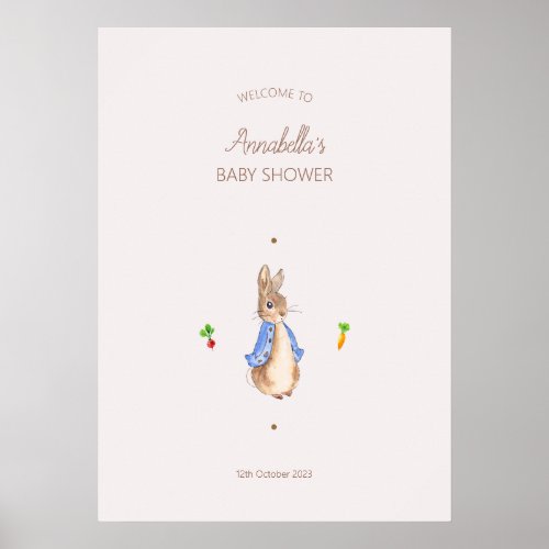 Simple Peter the Rabbit Poster