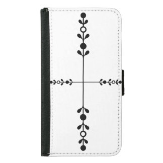 Simple phone cover white black