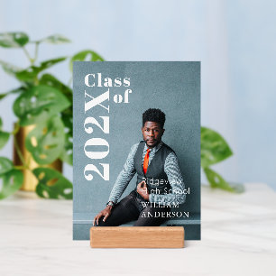 Simple Photo Bold Graduation Photo Holder