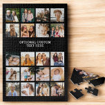 Simple Photo Collage 20 Picture Personalized Jigsaw Puzzle<br><div class="desc">This Simple Photo Collage 20 Picture Personalized Jigsaw Puzzle is the perfect way to showcase your favorite memories. With room for 20 photos, it makes a meaningful and unique gift for loved ones, or a fun keepsake for yourself. Whether it’s family vacations, birthdays, or special moments, this puzzle is designed...</div>