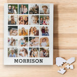 Simple Photo Collage Personalized Instagram Family Jigsaw Puzzle<br><div class="desc">Capture your cherished memories with this Simple Photo Collage Picture Personalized Jigsaw Puzzle. Featuring space for your favorite photos, this puzzle creates a stunning visual display of your special moments. Personalize it with your own images to make a unique gift for friends, family, or even yourself. Perfect for birthdays, anniversaries,...</div>