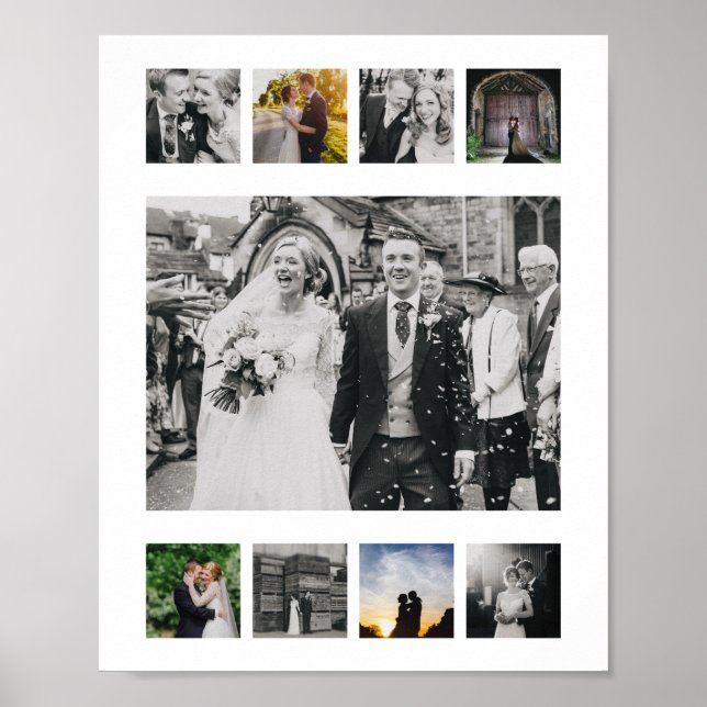 Simple Photo Collage Poster (Front)