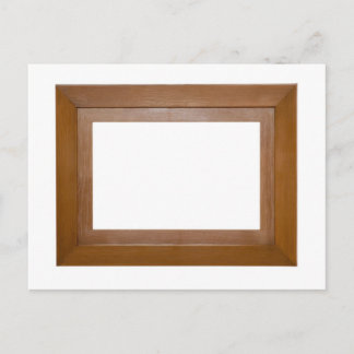 Simple photo frame postcard
