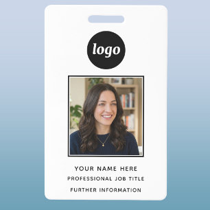 Simple Photo ID Nametag Badge
