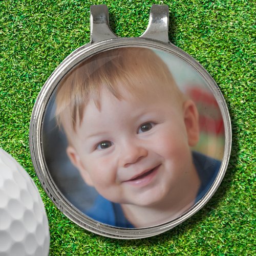 Simple Photo Image Golf Hat Clip