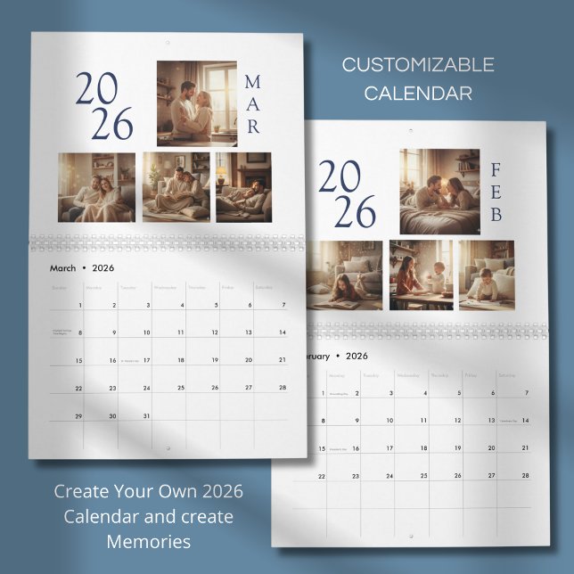 Simple Photo Modern Design Calendar (Creator Uploaded)
