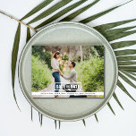 Simple Photo Modern Wedding Save The Date<br><div class="desc">Our save the date features a simple, modern layout that highlights your chosen photo, allowing your love and joy to take center stage. The minimalist design ensures your announcement is both stylish and timeless. The front is customized with your details and you can add a second on the back or...</div>