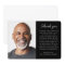Simple Photo Personalized Message Funeral 