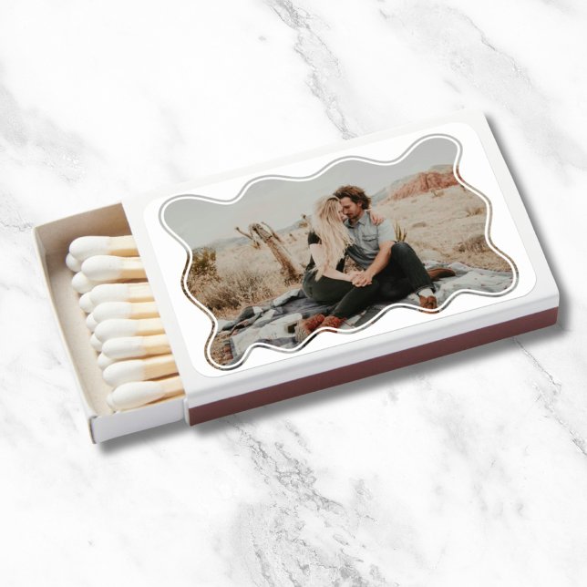 Simple Photo Retro Photo Frame Matchbox Favors Matchboxes (Simple Photo Retro Photo Frame Matchbox Favors Matchboxes)
