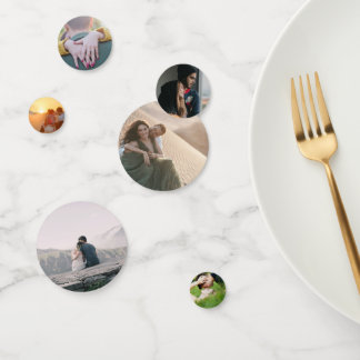 Simple Photo Theme Table Confetti