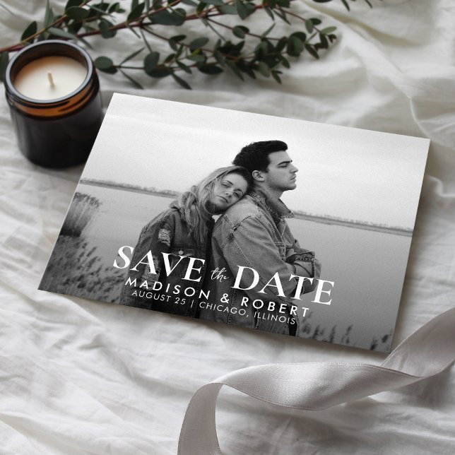Simple Photo Wedding Save The Date (Creator Uploaded)