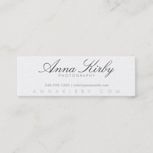 Simple Photography Business Card | Photography