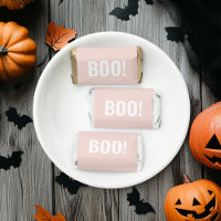 Simple Pink Boo Happy Halloween