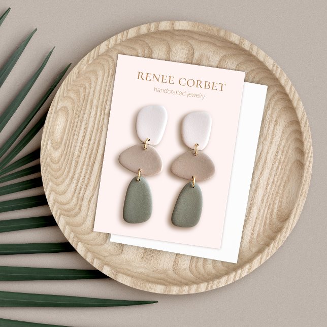 Simple Pink Earring Display Card (Creator Uploaded)