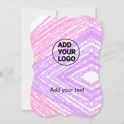 Simple pink glitter texture sparkle add logo text