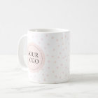 Simple Pink Minimal Business Logo Custom