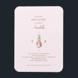 Simple Pink Peter the Rabbit Magnet<br><div class="desc">Simple Pink Peter the Rabbit</div>