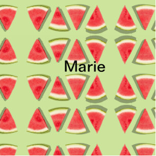 Simple pink watermelon add name minimal custom th cutout