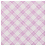 Simple Plaid Pattern Light Pink Baby Girl Nursery Fabric