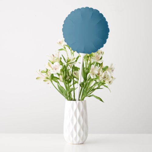 Simple plain Blue Sapphire solid color Balloon
