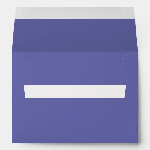 Simple Plain Bluish Purple Violet Envelope