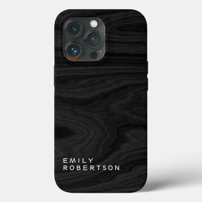 Simple Plain Gray Trendy Modern Minimalist Case-Mate iPhone Case (Back)