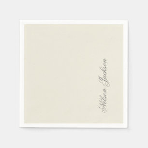 Simple Plain Minimalist Elegant Modern Pastel Napkins