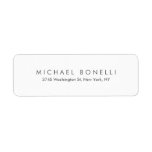 Simple Plain Minimalist Elegant Modern White Label Simple Plain Minimalist Elegant Modern White Label