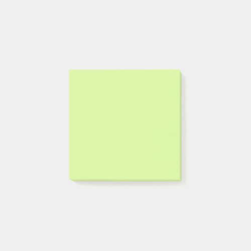 Simple Plain Neon Lime Green Post-it Notes