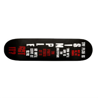 Simple Plan Skateboard Deck