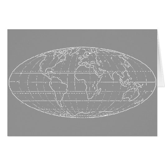 simple planisphere / maps cards (Front Horizontal)