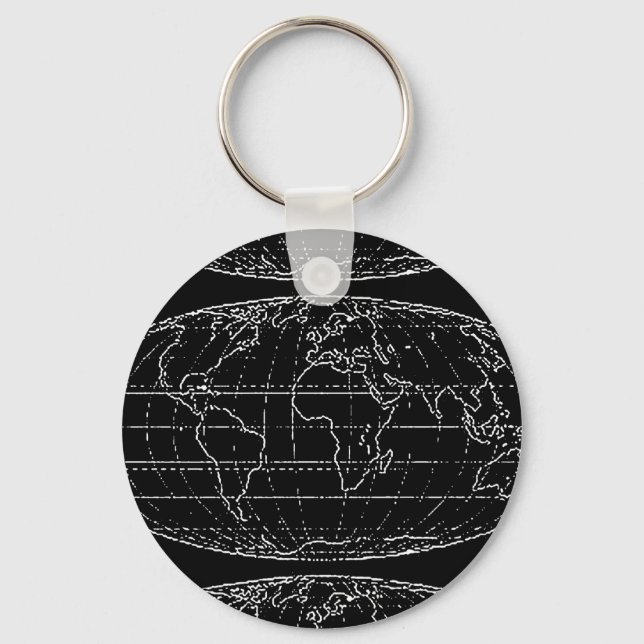 simple planisphere / maps keychain (Front)