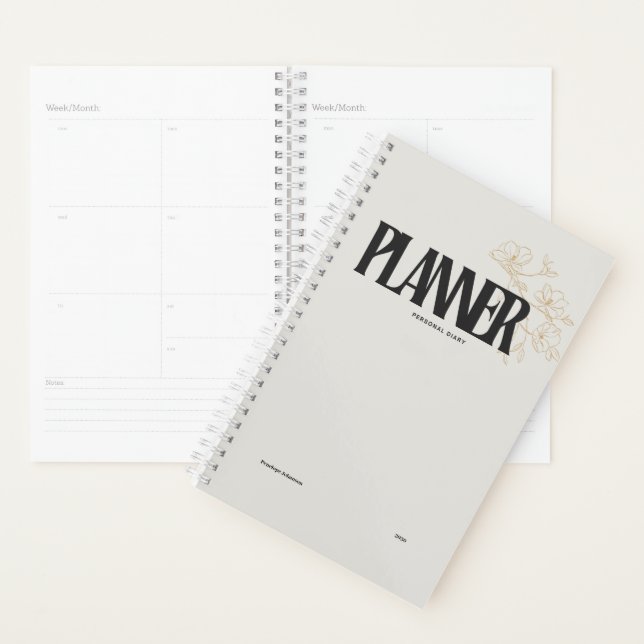 Simple Planners For Your Great Day (Display)